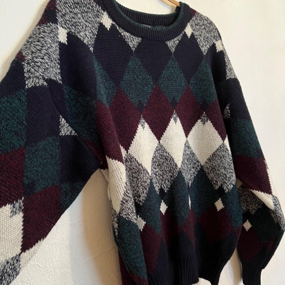 SOLD Vintage Stefano Man 100% acrylic sweater men’s medium EUC - Picture 5 of 9